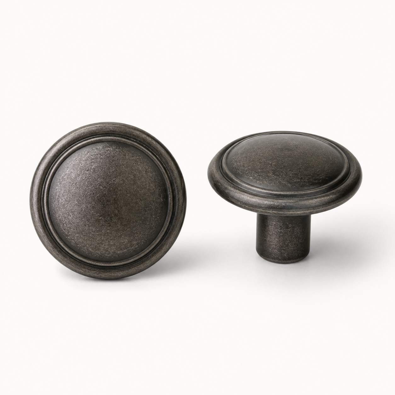 Lite Knob, anthracite, 1 "