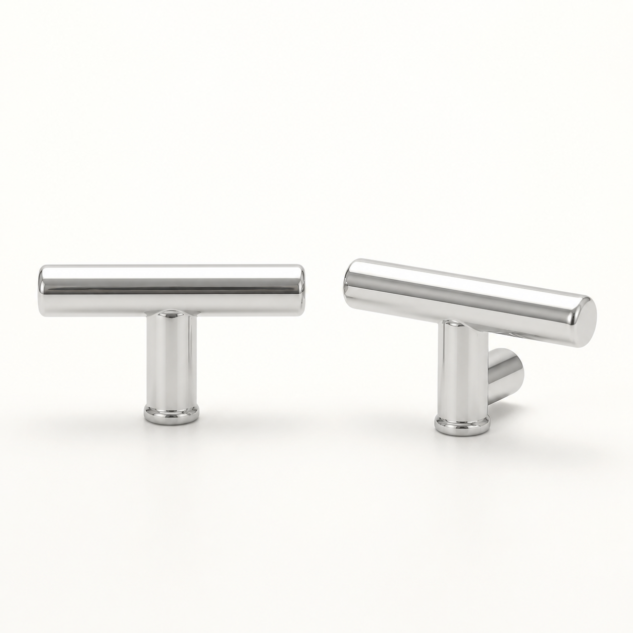 Lite Knob, chrome plated, 1 5/16 "
